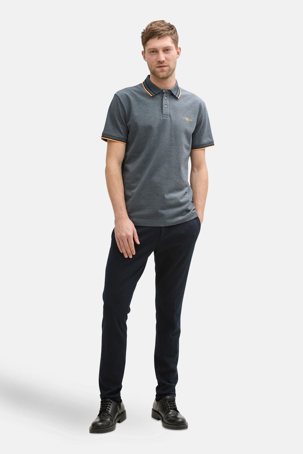 	Heren tops polo korte mouw Bleu - TOM TAILOR