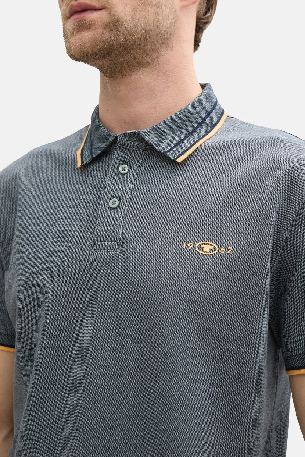 	Heren tops polo korte mouw Bleu - TOM TAILOR
