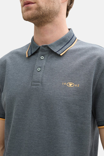 Polo met korte mouwen - blauw - TOM TAILOR