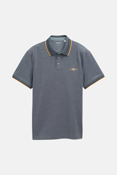 	Heren tops polo korte mouw Bleu - TOM TAILOR