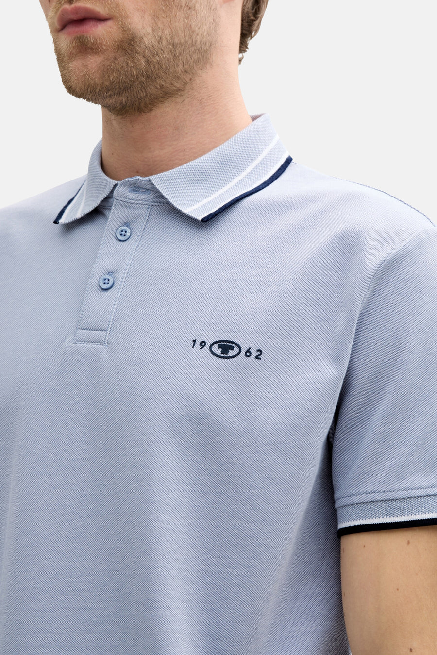 Polo met korte mouwen - blauw - TOM TAILOR