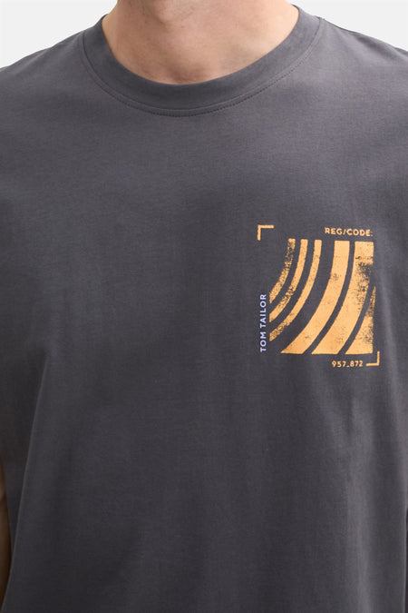 T-shirt à manches courtes - gris