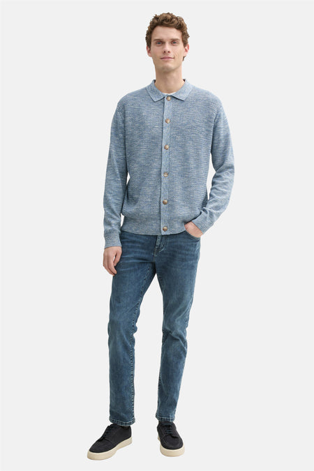 Gilet Blauw - TOM TAILOR