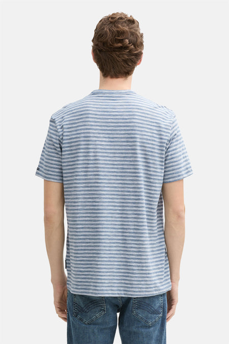 T-shirt (manches courtes) Bleu - TOM TAILOR