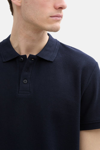 Polo met korte mouwen - Donkerblauw - TOM TAILOR - 5