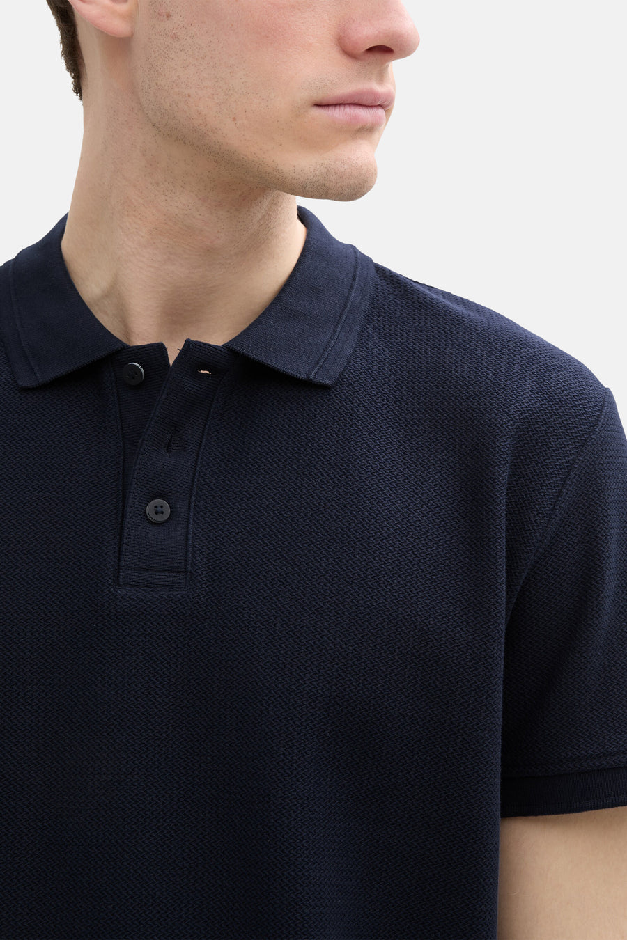 Polo met korte mouwen - Donkerblauw - TOM TAILOR - 4