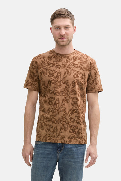 T-shirt (korte mouwen) Bruin - TOM TAILOR