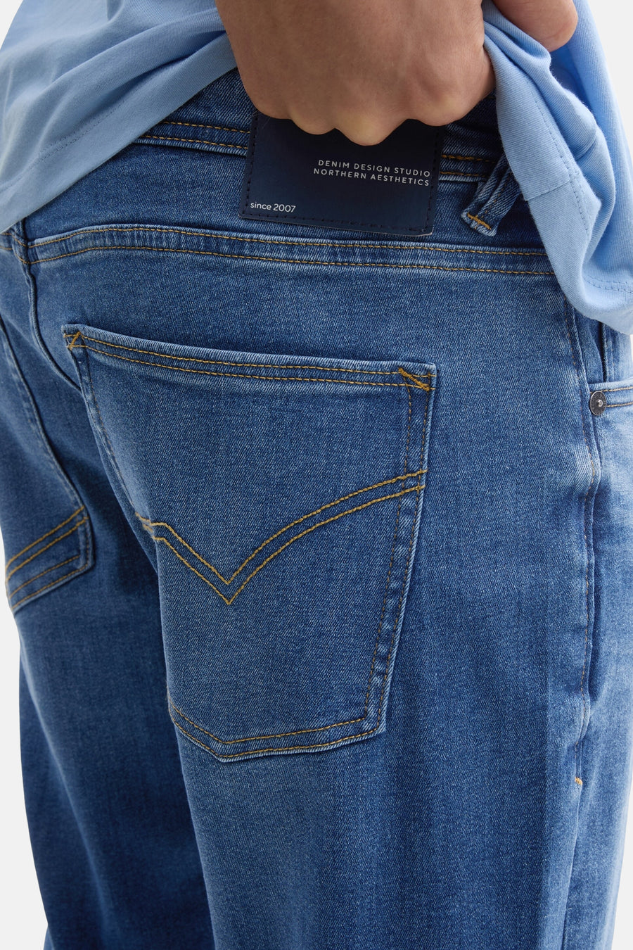 Jeans slim mid blue denim - TOM TAILOR