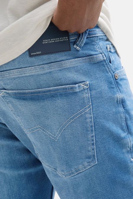Jeans straight light blue denim - TOM TAILOR