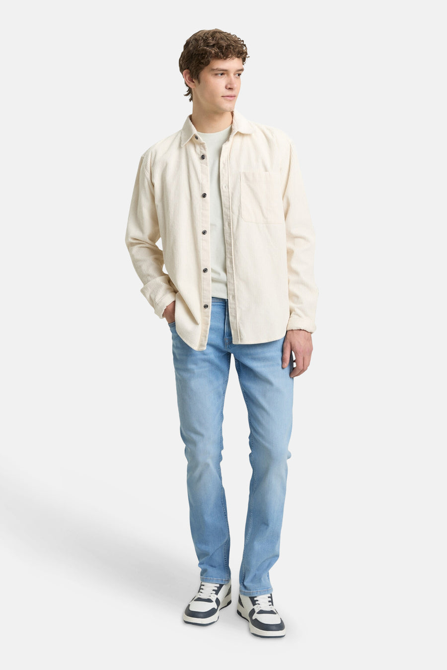 Jeans straight light blue denim - TOM TAILOR