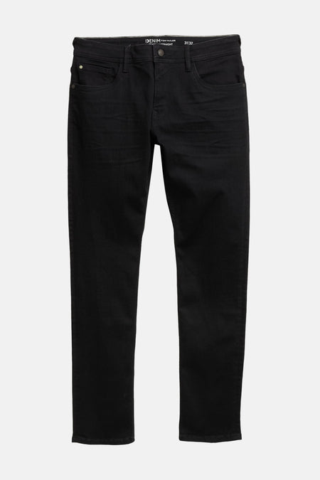 Jeans straight black denim - TOM TAILOR