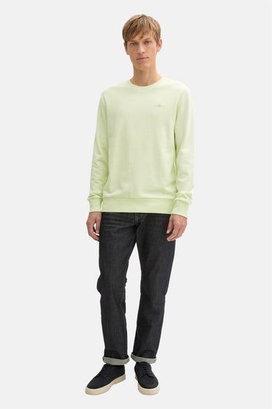 Sweat col O Vert - TOM TAILOR