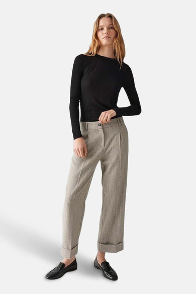 Pantalon de costume beige - OPUS