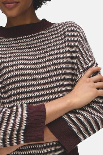 Pull col O bleu - OPUS