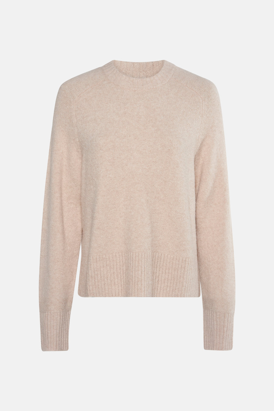 Pull met ronde hals - ecru - OPUS