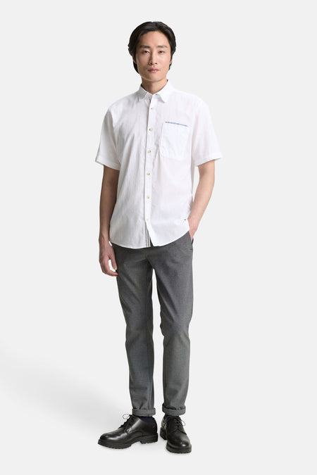 Hemd (korte mouwen) Wit - TOM TAILOR