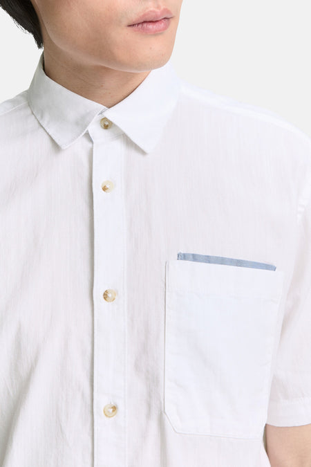 Hemd (korte mouwen) Wit - TOM TAILOR