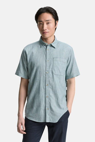 Chemise à manches courtes - vert