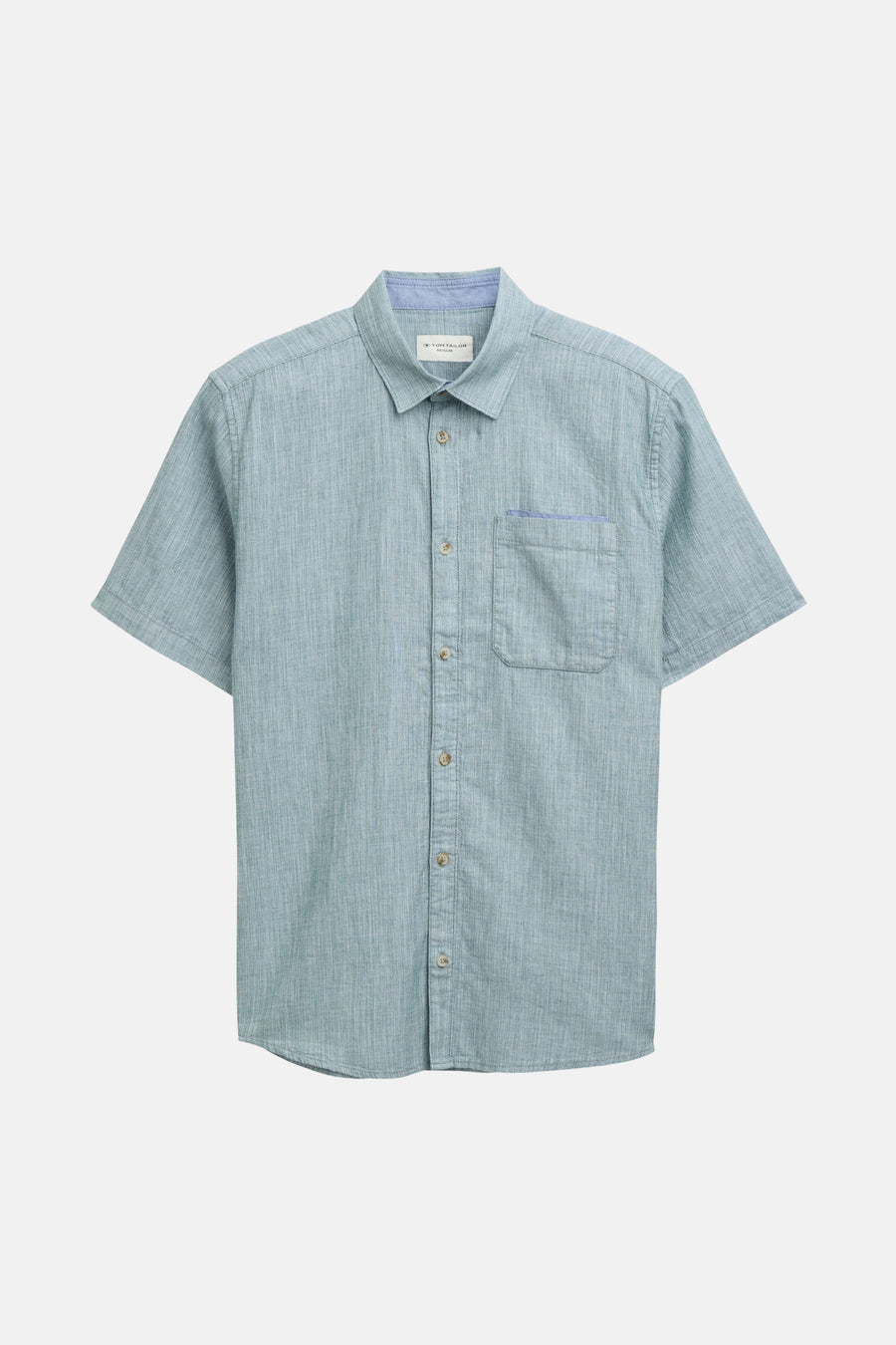 Hemd met korte mouwen - groen - TOM TAILOR