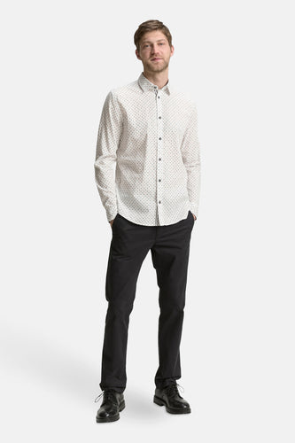 Chemise à manches longues - blanc - TOM TAILOR