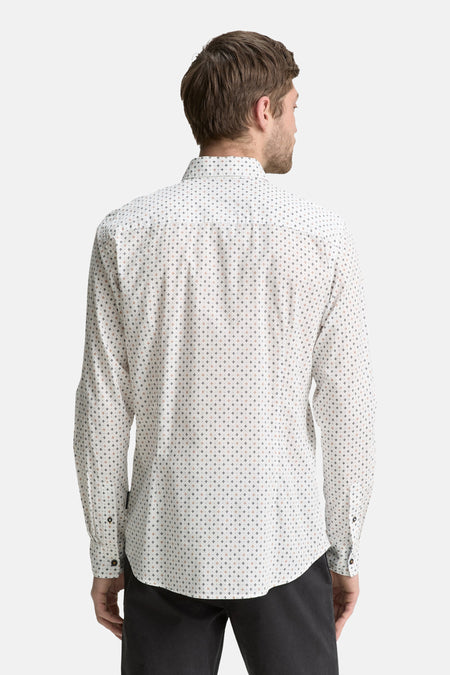 Chemise (manches longues) Blanc - TOM TAILOR