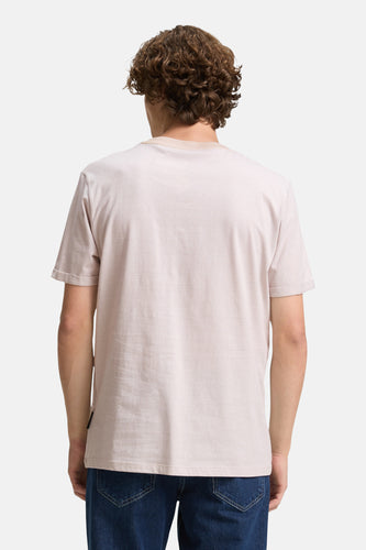 T-shirt met korte mouwen - beige - TOM TAILOR