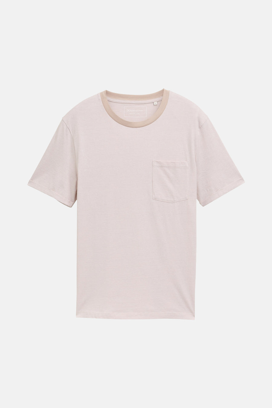 T-shirt met korte mouwen - beige - TOM TAILOR