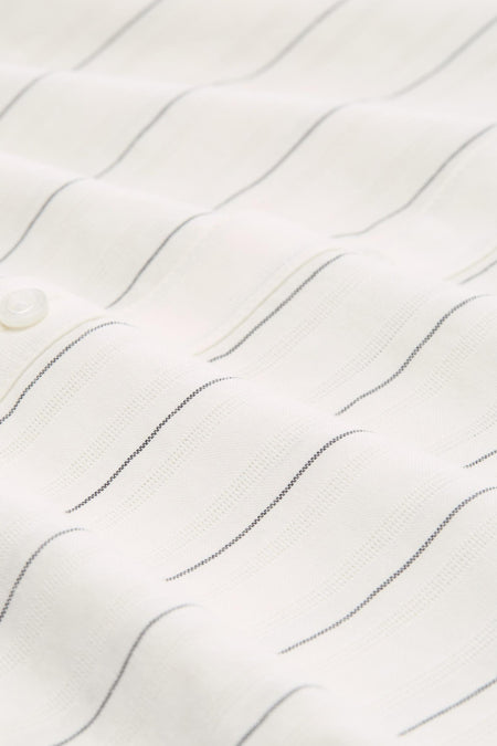 Chemise (manches longues) Écru - TOM TAILOR