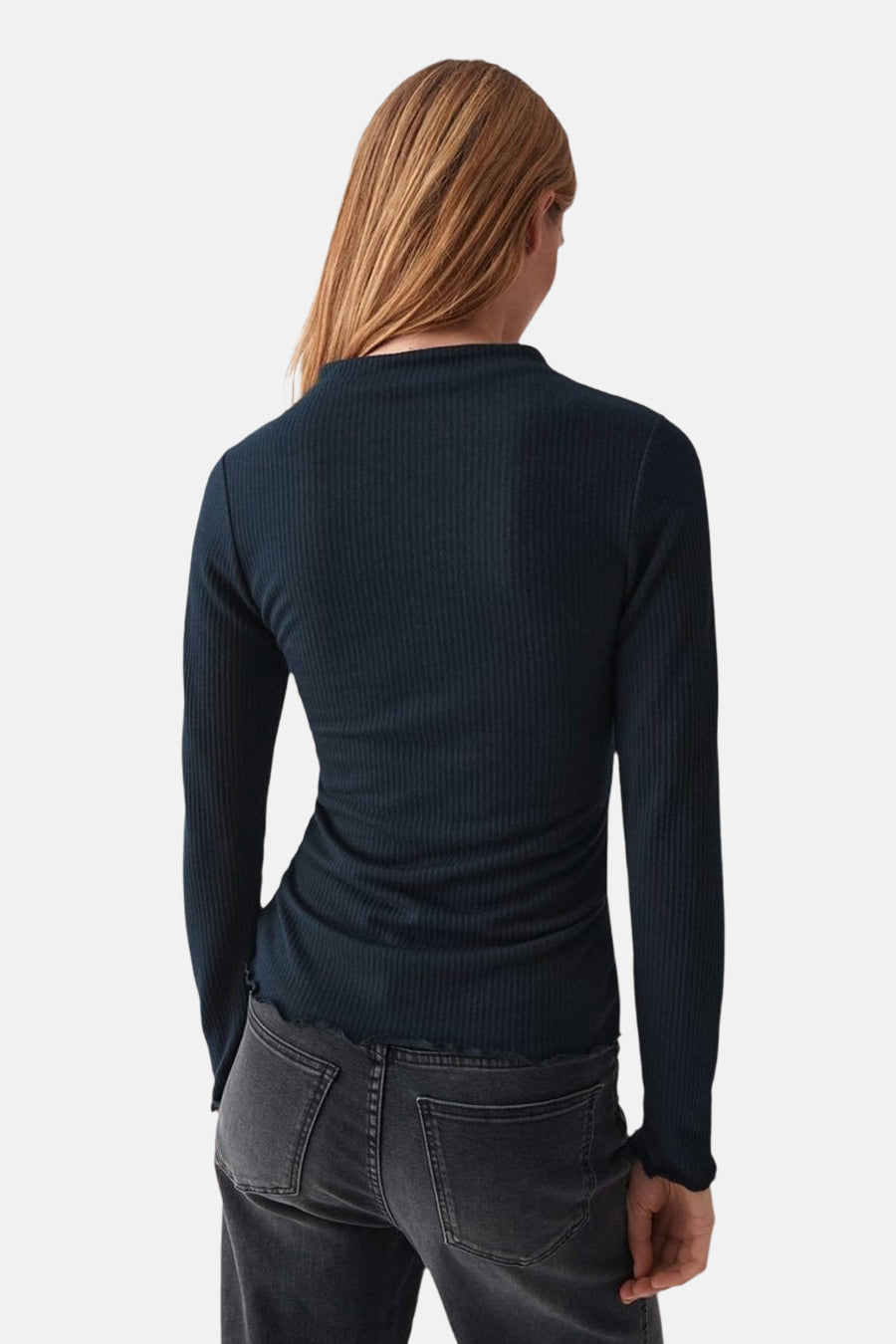 T-shirt met lange mouwen - blauw