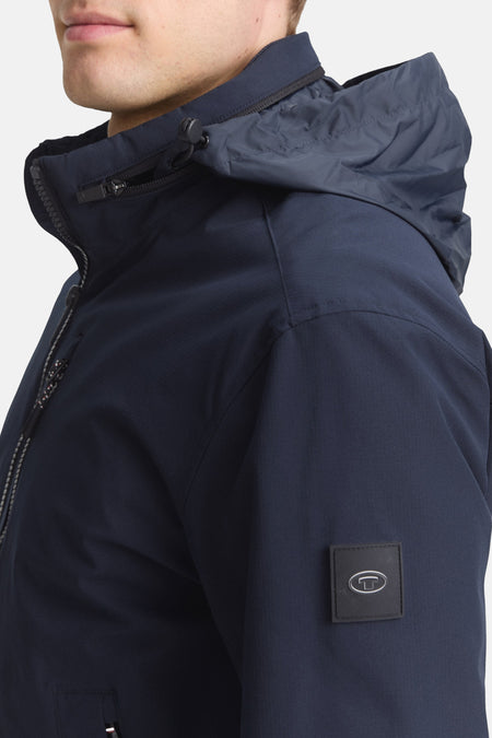 Veste courte Bleu - TOM TAILOR