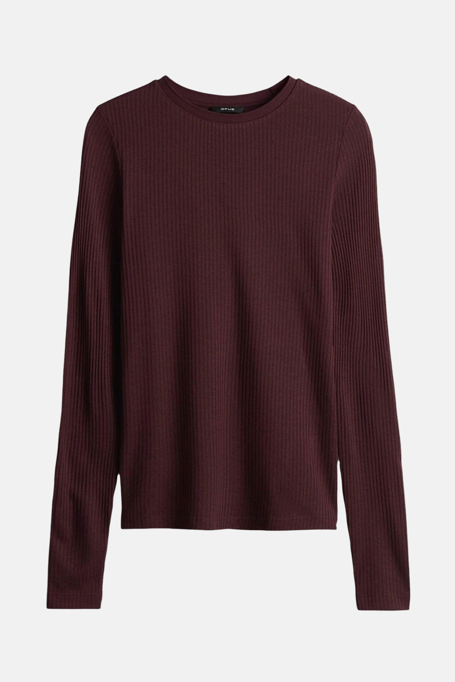 Pull met ronde hals - Bruin - OPUS