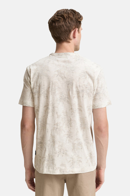 T-shirt (manches courtes) Écru - TOM TAILOR