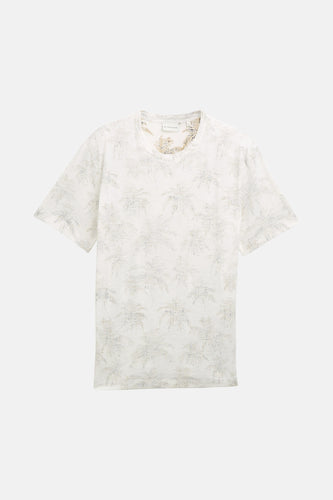 T-shirt met korte mouwen - ecru - TOM TAILOR