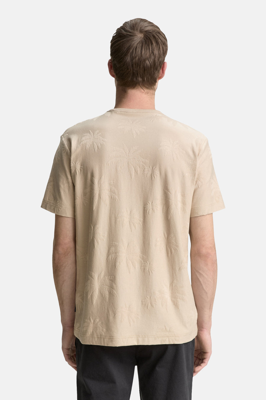 T-shirt met korte mouwen - beige - TOM TAILOR