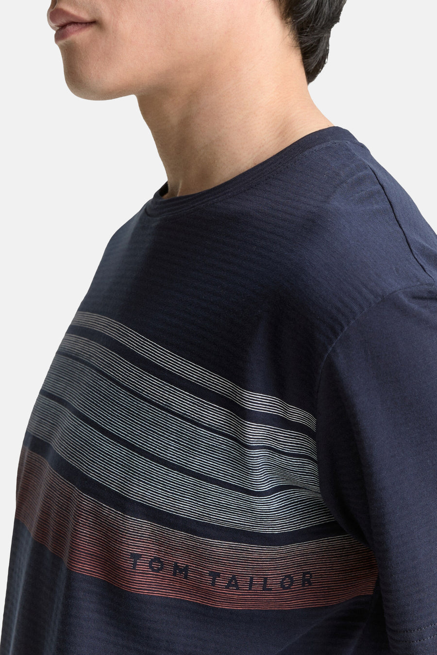 T-shirt à manches courtes - bleu - TOM TAILOR