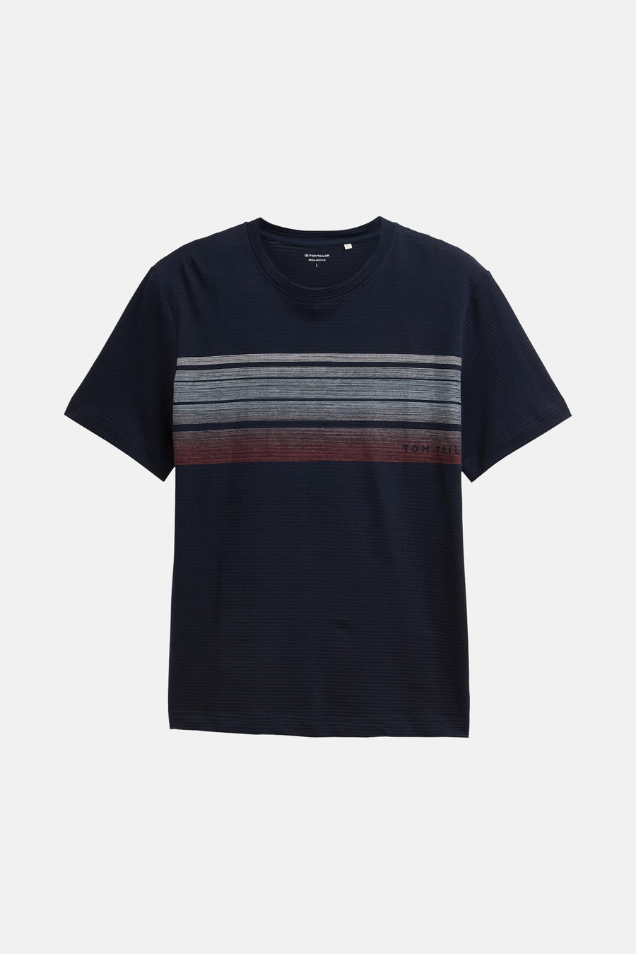 T-shirt à manches courtes - bleu - TOM TAILOR