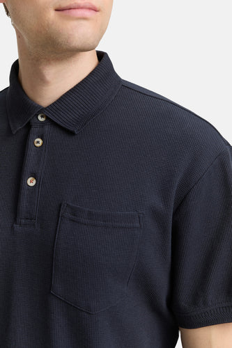 Polo met korte mouwen - blauw - TOM TAILOR