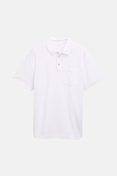 Polo met korte mouwen - wit