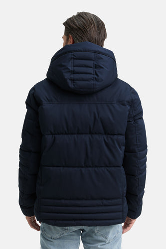 Korte jas - blauw - TOM TAILOR