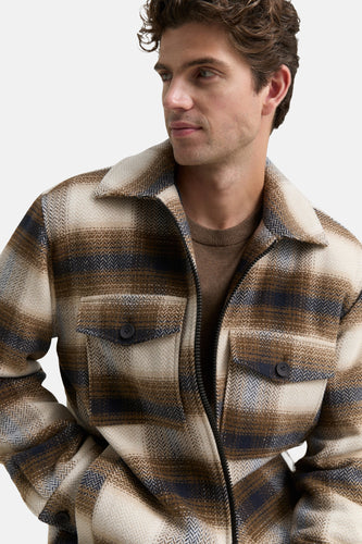 Korte jas - bruin - TOM TAILOR