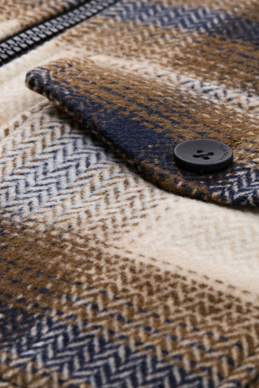 Korte jas - bruin - TOM TAILOR