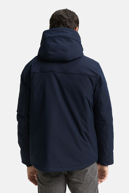 Korte jas - blauw