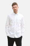 Chemise (manches longues) Blanc - TOM TAILOR