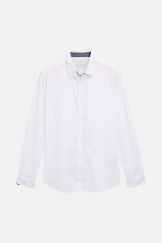 Chemise à manches longues - blanc - TOM TAILOR
