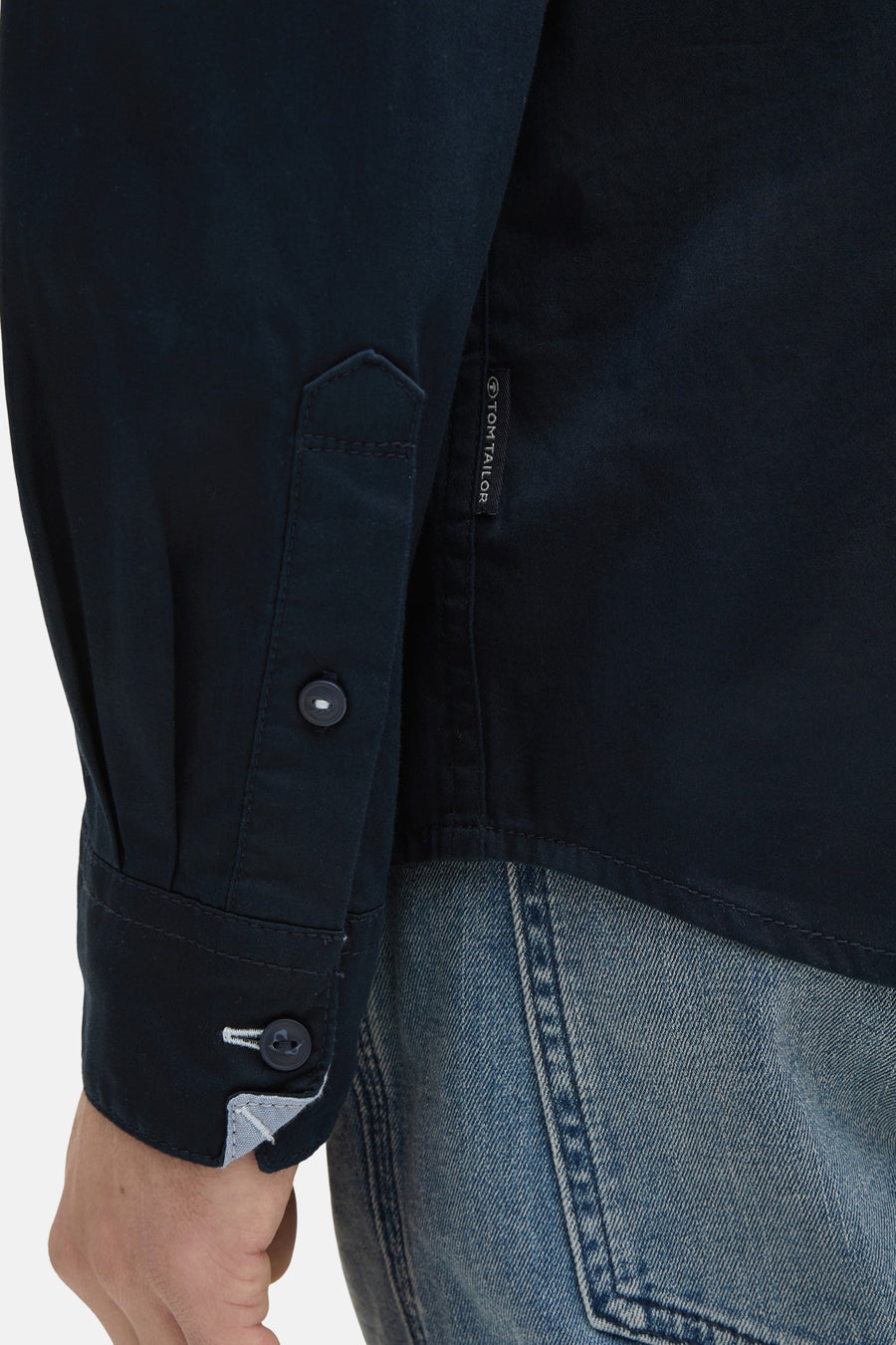 Hemd met lange mouwen - Donkerblauw - TOM TAILOR