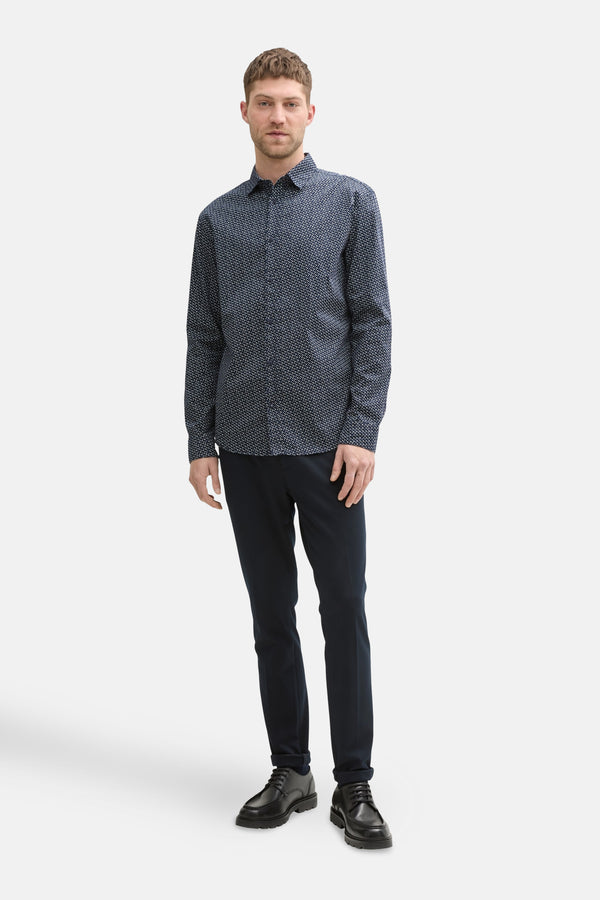 Hemd (lange mouwen) Blauw - TOM TAILOR