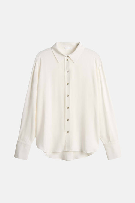 Chemise à manches longues - blanc