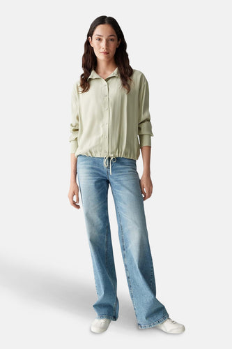 Hemd met lange mouwen - groen - OPUS