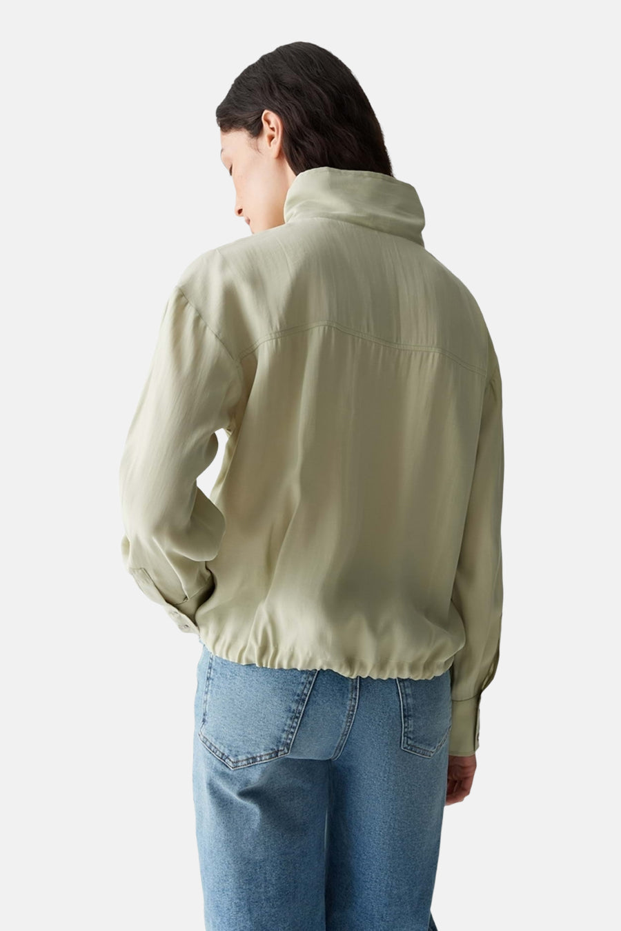 Hemd met lange mouwen - groen - OPUS