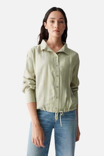 Hemd met lange mouwen - groen - OPUS